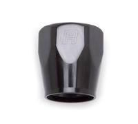 Edelbrock Performance 2 pezzi -6 AN Full Flow Girevole Tubo End Sockets (Qtà 2) - Lucido e Nero