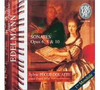 Edelmann Jean-Freder - Sonate X Pf Opp.6, 8 E 10