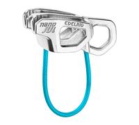 EDELRID Nano Jul, Dispositivo di Sicurezza Unisex Adulto, Ardesia, Taglia Unica