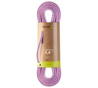 EDELRID Birdlime 1r 9,8mm, Corda da Arrampicata Unisex Adulto, Rosa-Royal, 80 M