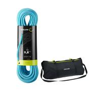 Edelrid Corda da arrampicata Boa 9.8 con sacca portacorda (Dimensione 70m, Blu)