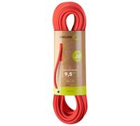 Edelrid - Corda da arrampicata - Eagle Lite Eco Dry 9,5mm Neon Coral in Pelle - Taglia 80 m - rosso rosso 80 m