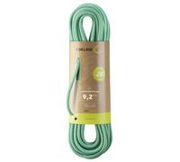 Edelrid - Corde Arrampicata - Hummingbird Eco Dry 9,2mm Icemint-Citrus , in Pelle - Verde Verde 80 m