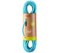 Edelrid - Cordino da arrampicata - Guide Assist Eco Dry 8,0 Mm II Icemint in Pelle - Taglia 40 m - Blu