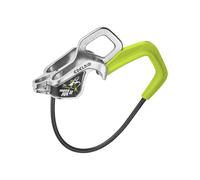 Edelrid - Dispositivo di assicurazione e discensore per punti di sosta - Mega Jul II Slate - Verde