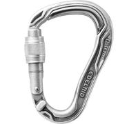 Edelrid HMS Bulletproof Screw Eco, moschettone, unisex, colore naturale Onesize Eco