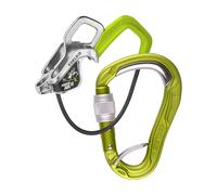 Edelrid - Kit completo di assicurazione - Mega Jul Belay Kit Bulletproof Screw II Oasis - Verde