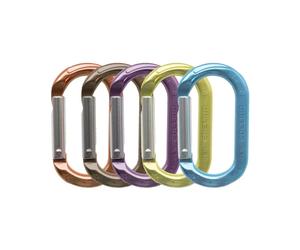 Edelrid Mini-O Moschettone Ovale Confezione 10 Pezzi