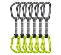 Edelrid - Pack de dégaines x6 - Pure Set Sixpack Slate-Oasis in Alluminio - Taglia 10 cm - Verde