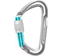 Edelrid Pure Screw Moschettone, unisex, argento Onesize Silver