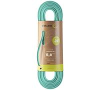 Edelrid Siskin Eco Dry 8.6 Mm Rope Verde 50 m