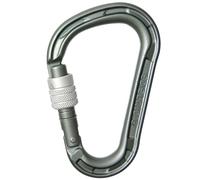 EDELRID Unisex - HMS Magnum Screw Carabiner, Slate, Taglia Unica