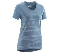 Edelrid Wo Highball V - T-shirt - donna XS Light Blue/Grey woman