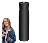 Edelstahl Wasserflaschen - Metall-Wasserflaschen, Led Thermoflasche Mit Temperaturanzeige, Wasserflasche Mit Trink | Isolierte Edelstahlflasche, Rutschfest, Weiter Mund, Leicht, Für Outdoor Fitnes