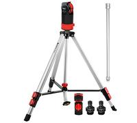Eden 94152 Multi-Pattern Turbo Gear Drive Metallo Telescopico Treppiede Irrigatore Plus Misting System w/Quick Connect Starter Kit, Copertura a 360 gradi
