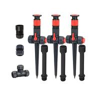 Eden 96093 - Irrigatore da giardino con design flessibile multi-regolabile, con set di estensione, ideale per prodotti da giardinaggio fai da te