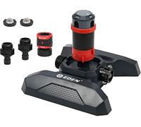 Eden 96123 4-Pattern regolabile mobile Rotary Gear Drive Sprinkler W/Quick Connect Starter Set, copertura di 360 gradi