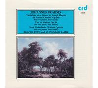 Eden,Bracha - Brahms Variationen/Waltzer 4 Hände