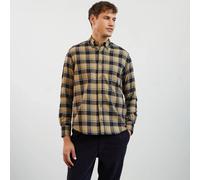 Eden Park - Camicia a Quadri in Flanella Blu Scuro - - Shirts - Uomo - Blu - L