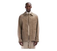Eden Park - Overshirt in cotone stretch sabbia con tasche applicate - - Jackets - Uomo - Marrone - M