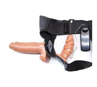 EdenFantasys 2X Vibro Strap-on - Double Dildo Vibrating Strap-on