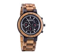 Edenholzer Herren Armbanduhr Chronograph Hardlex Santorini Datumsanzeige