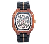 Edenholzer Herren Holzuhr Skeleton Automatik Sal ED090-002