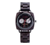 Edenholzer Holzuhr Herren Armbanduhr Chronograph Cebu Holzarmband ED110-001