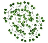 Edera Artificiale Finta 1 Pezzi Pianta Artificiale Rampicante Ghirlanda Tralci Fiori Decorazioni Esterne Interne per Festa Matrimonio Casa Finestra Siepe Parete di Giardino Balcone(anguria)