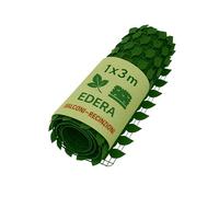 Edera Finta Da Esterno Per Balcone Siepe 1x3 M Premium Quality Pianta Ringhiera Foglie Decorativa Erba Sintetica Frangivista Pannello Terrazzi Parete Verde