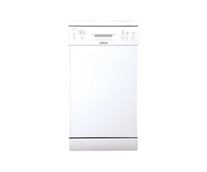 EDESA EDW-4591 WH - Lavastoviglie libera installazione, larghezza 45 cm, 6 programmi, efficienza energetica E, colore: bianco