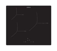 EDESA Piastra induzione EIT-6328 R 3 Aree Cottura Controllo Tactil 9 Livelli Potenza Regolabile Blocco Sicurezza Timer Colore Nero