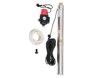Edestahl Pompa per pozzi profondi 6300L/h 750W Max. Hub 70m Controllo pompa per il drenaggio di città fabbriche ferrovie e miniere