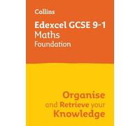 Edexcel GCSE 9-1 Maths Foundation Organise and Retrieve Your Knowled (Tascabile)