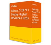 Edexcel GCSE 9-1 Maths Higher Revision Cards: For the 2020 Autumn & 2021