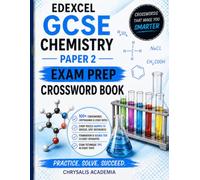 Edexcel GCSE Chemistry Paper 2 Exam Prep Puzzle Book with 100 plus puzzles: 100+ Crosswords, Cryptograms and Word Searches for Active Recall Revision ... 1, 6, 7, 8 and 9 | Foundation and Higher