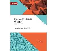 Edexcel GCSE Maths Grade 1-3 Workbook - NUOVO