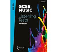Edexcel GCSE Music - Listening Tests | Practice Workbook with Exam-Style Questions and Audio | Music Theory Revision for Appraising Component | GCSE Music Study Book for Students