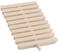 EdfYHSL Griglia Piscina a sfioro Griglia di drenaggio for Piscina, Copertura di Scarico in plastica ABS Griglia di Scarico Rettangolare con Collegamento a Foro Singolo Griglie per Piscine(20cm)