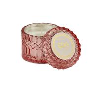 EDG Candela Crystal con Vaso H 8,5 Cm D 9 Cm 160gr Moroccan Rose