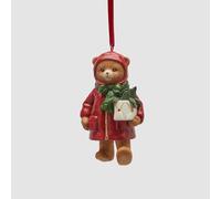 EDG Enzo De Gasperi Addobbo Decorazione Natalizia Orsetto 10,5cm