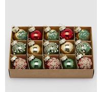 EDG Enzo De Gasperi Addobbo di Natale Palla Decomix D 3 Cm Multicolor Cf 15 Pz