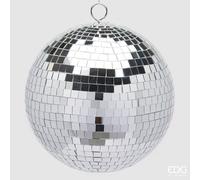 EDG Enzo De Gasperi Addobbo Natale Palla Specchio D 20 Cm Silver 1 Pz