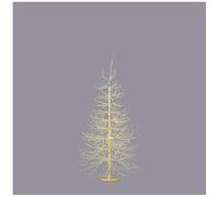 EDG Enzo De Gasperi Albero di natale Faggio Rich 1440 micro led Oro H150xD105 cm