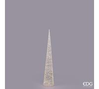 EDG Enzo De Gasperi Albero di Natale Led Pearls Cono 720 MicroLed H 150 Cm D 28 Cm IP44 Light Gold