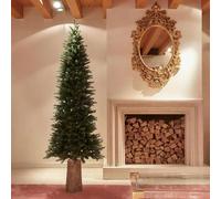 EDG Enzo De Gasperi Albero di Natale Pino Slim 180x71cm Realistico 1094 Rami