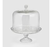 EDG Enzo De Gasperi Alzata Tortiera Deco con Coperchio Vetro 27cm