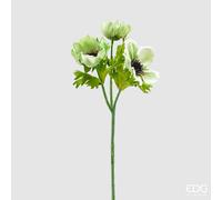 EDG Enzo De Gasperi Anemone Rex 3 Rami H 46 Cm Verde Chiaro