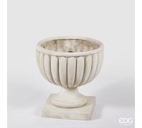 EDG Enzo De Gasperi Base Coppa per Albero di Natale H 46 cm D 45 cm Ivory