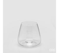 EDG Enzo De Gasperi Bicchiere Grace Tumbler H 9 Cm L 10 Cm 500 Ml Cf 6 Pz Vetro Natural